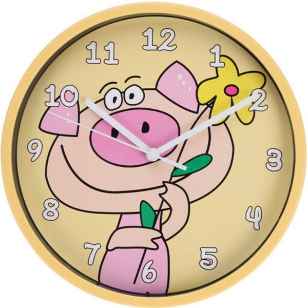 Zegar ścienny EXCELLENT HOUSEWERE Kids Świnka 1074764
