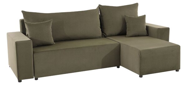 Narożnik z funkcją spania Sora L 242 cm