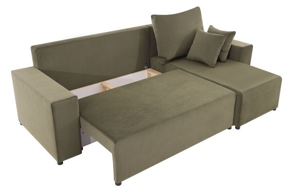 Narożnik z funkcją spania Sora L 242 cm