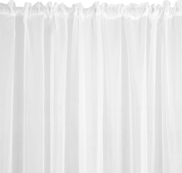 Firana gotowa EUROFIRANY Lucy 300 x 160 cm BiaÅy