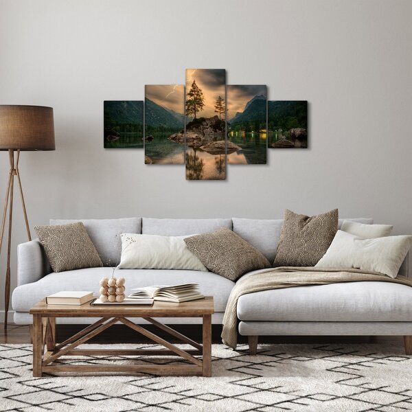 Piękny obraz krajobrazu (125x70 cm)