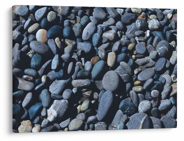 Obraz kamyków z plaży (70x50 cm)