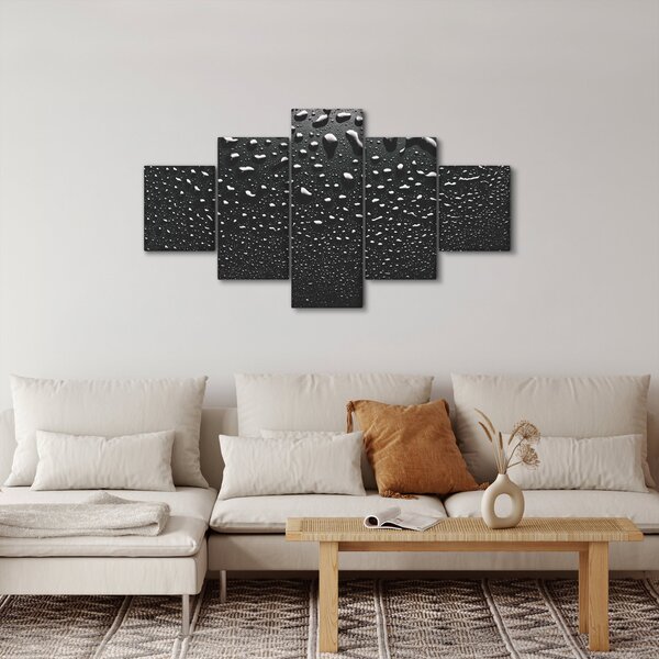 Obraz kropli wody (125x70 cm)