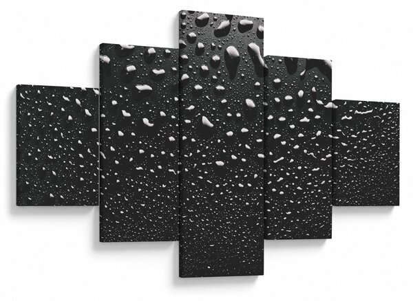 Obraz kropli wody (125x70 cm)