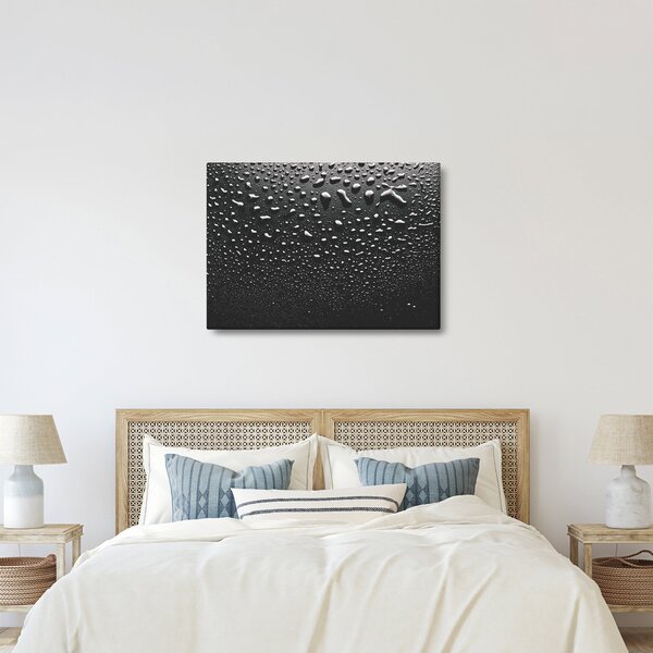 Obraz kropli wody (70x50 cm)