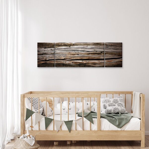 Obraz - drewno sezonowe (170x50 cm)