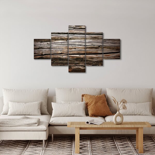 Obraz - drewno sezonowe (125x70 cm)