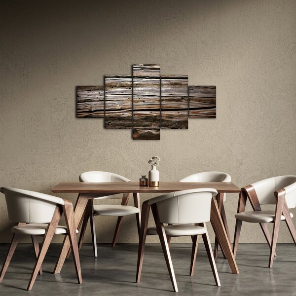 Obraz - drewno sezonowe (125x70 cm)