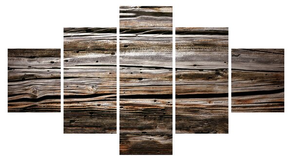 Obraz - drewno sezonowe (125x70 cm)