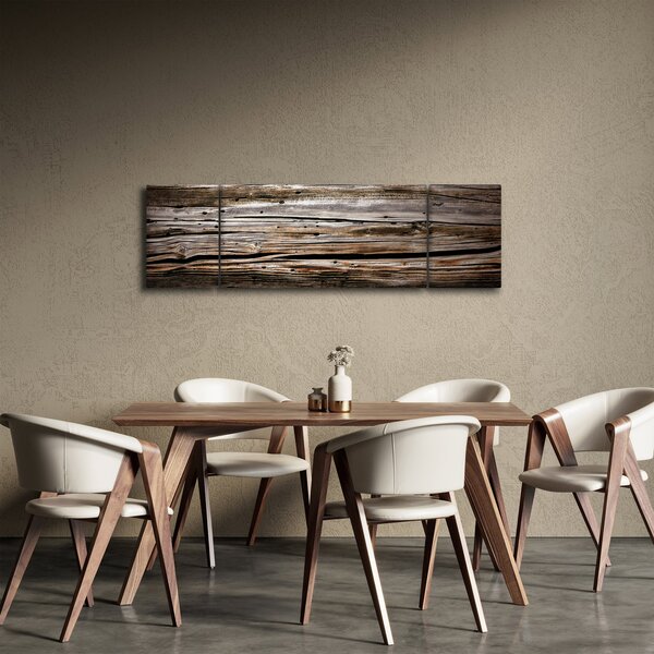 Obraz - drewno sezonowe (170x50 cm)