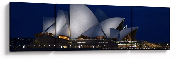 Obraz Sydney w nocy (170x50 cm)