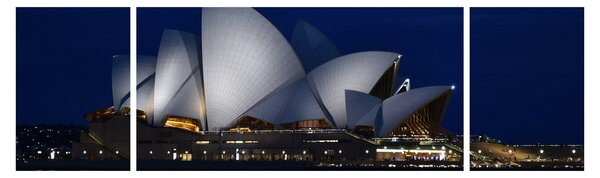 Obraz Sydney w nocy (170x50 cm)