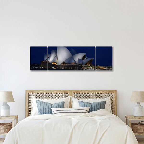 Obraz Sydney w nocy (170x50 cm)