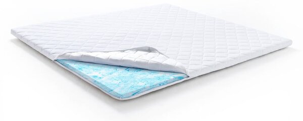 Średnio twardy piankowy topper ze zdejmowanym pokrowcem/termoregulacyjny 140x200 cm – Meise Möbel