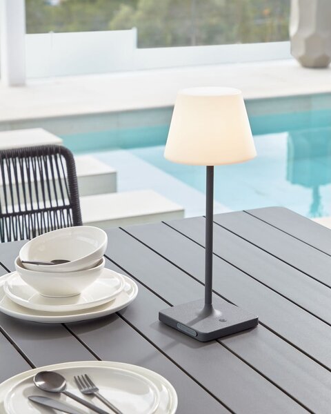 Lampa zewnętrzna na USB ze ściemniaczem Aluney – Kave Home