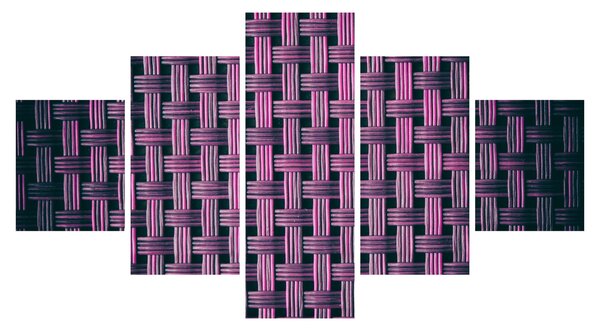 Obraz fioletowej tekstury (125x70 cm)