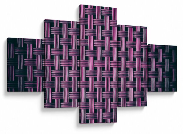 Obraz fioletowej tekstury (125x70 cm)