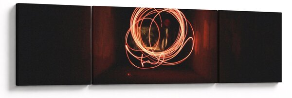 Obraz - linie w tunelu (170x50 cm)