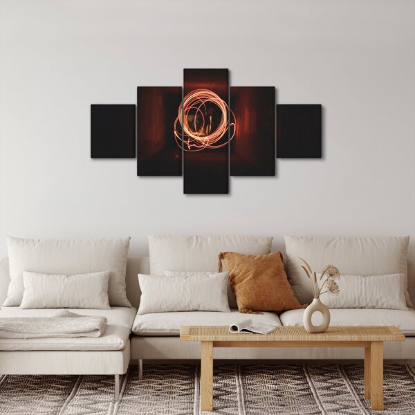 Obraz - linie w tunelu (125x70 cm)
