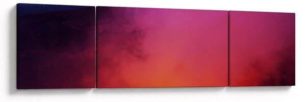 Obraz - wulkan (170x50 cm)
