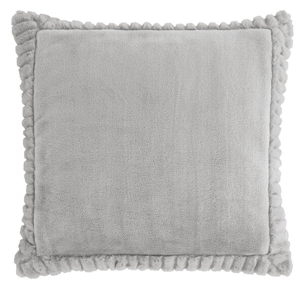 Poduszka dekoracyjna 55x55 cm Velvet and Faux Fur – Catherine Lansfield