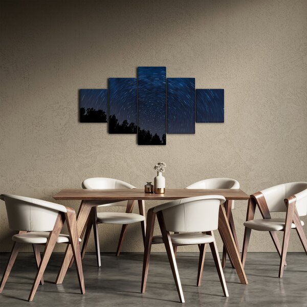 Obraz nocnego nieba (125x70 cm)