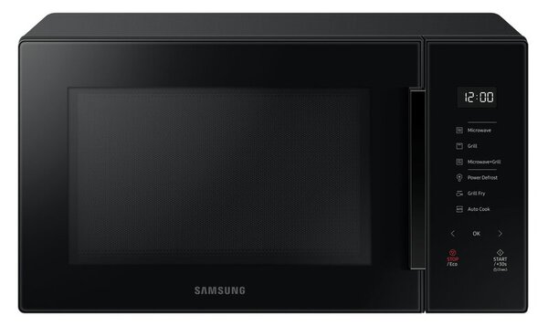 Kuchenka mikrofalowa SAMSUNG BESPOKE MG30T5018CK 900W średnica 31.8 cm pojemność 30L Ceramic Inside Czarny