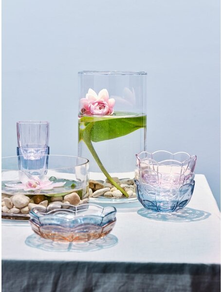 Jasnoniebieskie szklane miski zestaw 2 szt. ø 13 cm Lily – Holmegaard