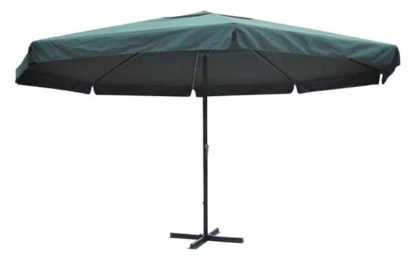 Parasol z aluminium, 500 cm, zielony
