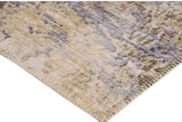 Jasnoniebieski/jasnobrązowy dywan odpowiedni do prania 80x150 cm Sandstorm – Vitaus