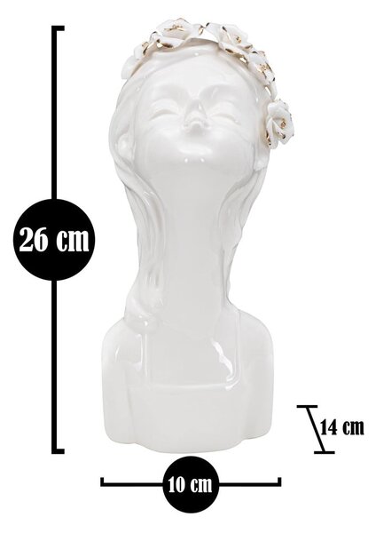 Wazon Mauro Ferretti Young Lady, výška 26 cm