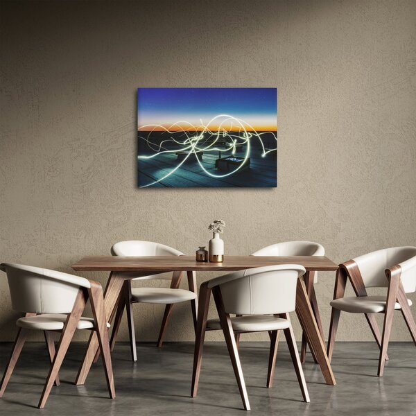 Obraz - widok nieba z dachu (70x50 cm)