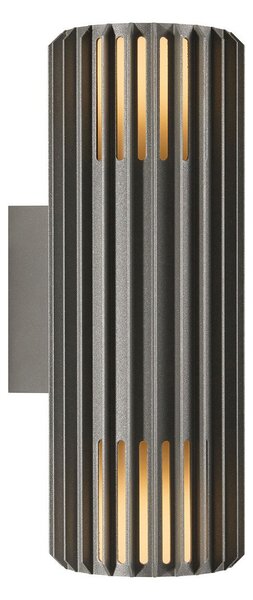 Zewnętrzna Lampa Nordlux, Aludra Double, ściemnialny, czarny, aluminium