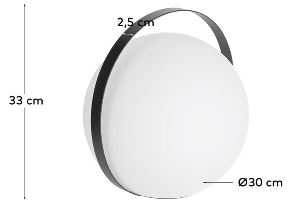 Lampa stołowa Kave Home Dinesh