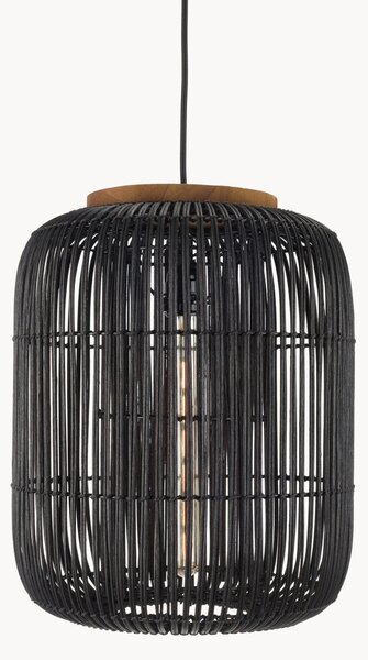 Lampa wisząca z rattanu Sixtine