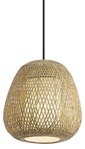 Lampa wisząca Japandi Bamboo 30 cm IP44 - Moana