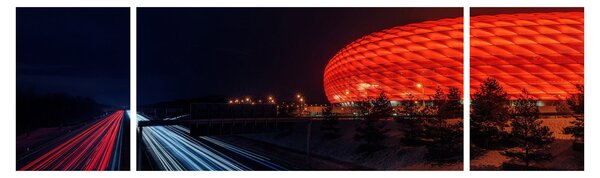 Obraz autostrady (170x50 cm)