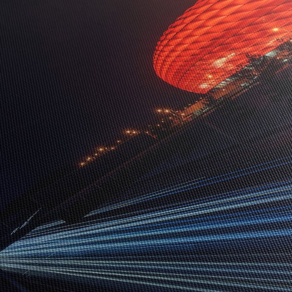 Obraz autostrady (z zegarem) (90x30 cm)