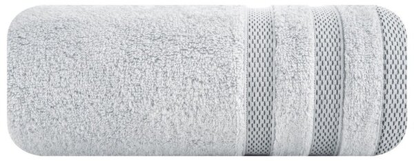 Ręcznik Riki 70 x 140 cm Srebrny
