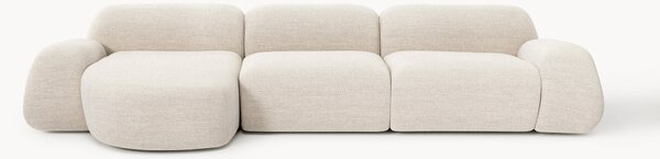 Narożna sofa modułowa Bouclé Wolke (4-osobowa)