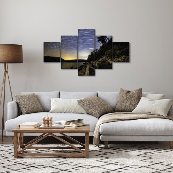 Obraz - niebo podczas zachodu słońca (125x70 cm)