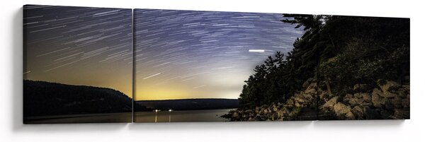 Obraz - niebo podczas zachodu słońca (170x50 cm)