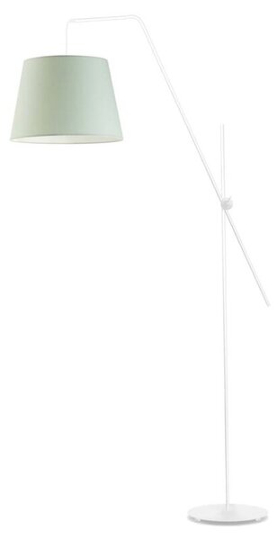 Lampa stojąca podłogowa przegubowa regulowana z abażurem stożek MODERN