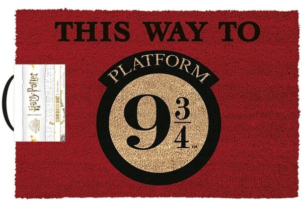 Wycieraczka PYRAMID Harry Potter This Way To Platform 9 3/4 40 x 60 cm