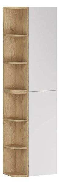 Biały wiszący słupek łazienkowy - Verdessa 11X E6-B62