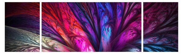 Abstrakcyjny obraz drzewa (170x50 cm)