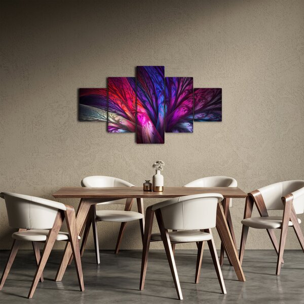 Abstrakcyjny obraz drzewa (125x70 cm)
