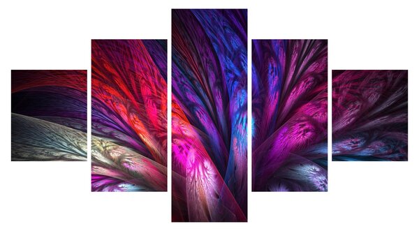 Abstrakcyjny obraz drzewa (125x70 cm)