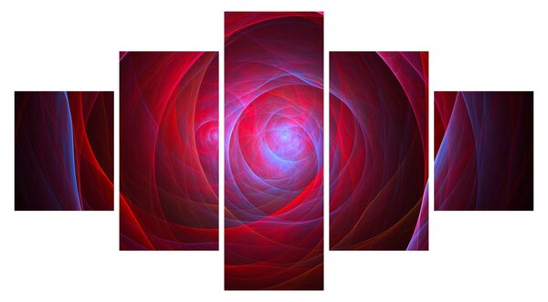 Abstrakcyjny obraz oczu (125x70 cm)
