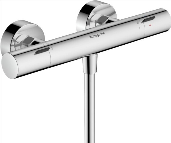 Hansgrohe Ecostat Fine termostat prysznicowy, natynkowy, 1 odbiornik, 13324000